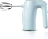 Egg Beater,Electric Hand Mixer w/Snap on Storage Case, Beaters,Whisk and Bowl Rest
