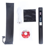 Portable Document Scanner, 900DPI Resolution for A4/Receipts, JPG/PDF Format
