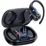 AI Translation Earbuds Real-Time: 166 Languages Audifonos Traductores Inglés Español, 60 Hours Battery - Seamless Translator Headphones, Black