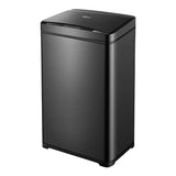 FWTCVB High Capacity Smart Trash Can Stainless Steel Automatic Sensor Garbage Bin for Office Bathroom