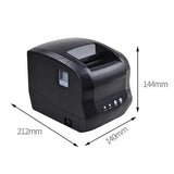 GRSJKRI Thermal Receipt Label Printer for Supermarket Barcode