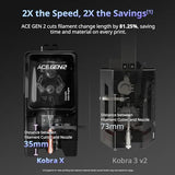 (Bundle Anycubic Kobra X) Anycubic Kobra X 3D Printer + ANYCUBIC ACE