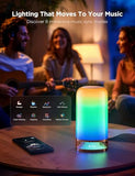 Govee RGBIC Smart Table Lamp 2, Touch Bedside Small Table Lamp Compatible with SmartThings