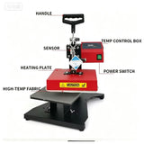Heat Transfer Mini Press Direct-Press Labeling Machine Logo Printing and Labeling Machine