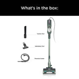 Shark Detect Ultralight Corded Stick Vacuum with Direction Detect and Self-Cleaning Brushroll, Powerful Hair Pickup, Ultra-Lightweight, Crevice & Upholstery Tool Included, Evergreen, HZ752