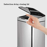 FWTCVB Intelligent Trash Can Sensor Dustbin Smart Waste Bin Home Rubbish for Kitchen Bathroom