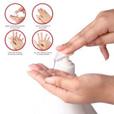 Pack of 2 Moisturizing Hand Sanitizer Bulk Travel Size | Unscented Hand Sanitizer Gel for School, Office, Home