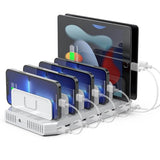 【10PCS】 Unitek 10-Port Charging Station, Fast Charger Dock for Multi-Device