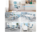 TRALT Office Chair - Ergonomic Office Chair with Back Support, Home Office Desk Chairs, 330lbs Wide Seat Big and Tall Office Chairs, Comfy Desk Chair for Work, Study, Office, Gaming (Blue)