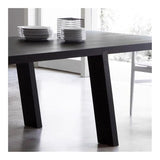 zhongxlla Standing Desk, Minimalist Style Solid Wood Desk