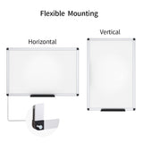 VIZ-PRO Magnetic Dry Erase White Board for Wall, 48 x 24 Inches, 3 Pack