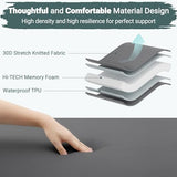 Elegear CumbreX™ Self Inflating Sleeping Pad, Built-in Electric Pump 3.15" Ultra-Thick Memory Foam Camping Mattress Pad with Pillow Double Sleeping Pad for Camping R-value 9.5 Foam Camp Pad for Travel