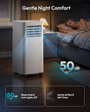 EUHOMY Portable Air Conditioners 12,000 BTU, 5-in-1 Portable AC Unit Up to 550 Sq.Ft. for Bedroom with Cool, Heat, Fan, Dehumidifier, Sleep, AC Units with LED Remote & 24H Timer, Installation Kits
