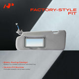 A-Premium Left Driver Side Sun Visor Compatible with Honda Civic 2006-2011