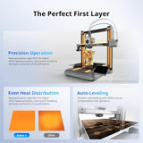 Anycubic Kobra 4 Combo FDM 3D Printer, 65℃ Active Drying with ACE 2 Pro