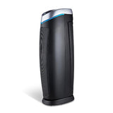 GermGuardian 5-In-1 HEPA Air Purifier for Home, Large Rooms Up To 915 Sq. Ft. with HEPA Pet Air Filter, UV-C Light & Odor Reduction, AC5250PT, 28" Tower, Gray