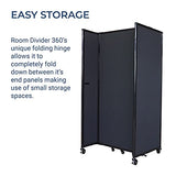 Versare Room Divider 360 Portable Wall Partition