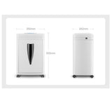 ZSRUIKJN Paper Shredder Medium Capacity High Confidentiality Office Particle Book