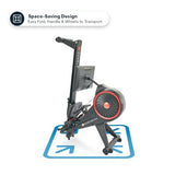 Echelon Row S, + 30-Day Free Echelon Membership, 22in Screen, Indoor Rowing Machine, Rower for Home Gym, Live and On-Demand Classes, Total Body Workout, Low Impact, (Renewed Premium) Echelon