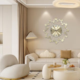 PSYCHE GOD 23 Inch Large Metal Wall Clock Silent Non‑Ticking Battery Operated Modern Starburst Decorative Clock for Living Room Bedroom Kitchen Office