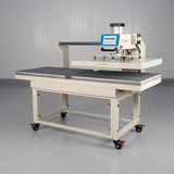 WUMSTOT 24x40 Pneumatic Dual Heat Press Machine, 220V Industrial