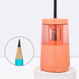 XJPWZER Student Pencil Sharpener Small Electric(Black)