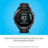 Garmin Forerunner® 965, Running Smartwatch, 47mm, Black/Powder Gray
