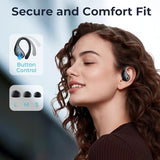 Active Noise Cancelling Earbuds Wireless Bluetooth Headphones Ear Buds 90Hrs Playback Stereo Bass Earphones