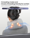 CILI Cordless Neck Massager Pillow with Heat, Shiatsu Neck Massager for Pain Relief Deep Tissue,Heated Massage Pillow for Travel,3 Adjustable Intensity