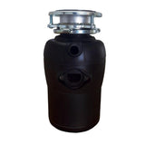 Pemberly Row Garbage Disposer, 3/4HP, Ultra Quiet 65 dB, 2-Stage Grinding, 1700 RPM, Stainless Steel Components, Compact Design, Overload Protection, Kitchen Sink Accessory for Efficient Food Waste
