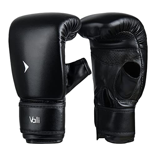 Vali Nista Bag Gloves for Punching Heavy Bag in Boxing & MMA Training (L/XL) Vali