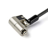 6.5 [2m] 3-in-1 Universal Laptop Cable Lock - Keyed Security Lock for K-Slot