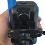 UAYESOK 2 Packs Back Clip Round Knob Adapter Vehicle Mount for Motorola Talkabout Radio T100 T100TP T200 T200TP T260 T270 T470 T475 T800 T802 T803 Replacement for PMLN7438AR