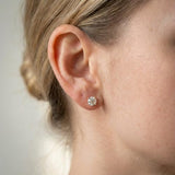 Scottsdale Diamond 14K Gold 0.5 to 4 Carat Certified Lab Grown Diamond Stud Earrings