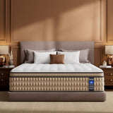BedStory Extra Firm King Mattress 14 inch - Pain-Relieving Hybrid Mattress for Extra Lumbar & Hip Support