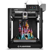 FLASHFORGE AD5X Multi-Color 3D Printer with IFS, 600mm/s High Speed, 300°C High Temp Direct Extruder, Fully Auto Leveling