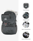 WATERFLY Small Lightweight Packable Backpack: 20l Ultra Light Foldable Travel Hiking Camping Daypack Day Pack for Man Woman