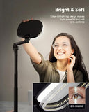 Led Desk Lamps for Home Office with Base, Video Conference Lighting for Zoom
