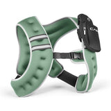 CAP 12LB Weighted Vest Green – Unisex Workout Vest with Reflective Stripes, Phone Pouch, and Adjustable Fit for Walking, Running, Cardio, Strength Training