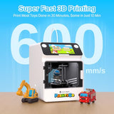 SainSmart PrintyGo 3D Printer for Kids, 600mm/s Auto Leveling Printer