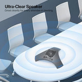 Conference Speaker and Microphone - Bluetooth Speakerphone with Daisy Chain, AI Noise Cancellation, Voice Enhancement, Support Wireless Dongle