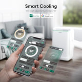 ZAFRO Smart Inverter Portable Air Conditioners, 16000 BTU (12000 BTU SACC)
