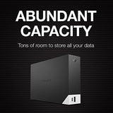 Seagate One Touch Hub, 16 TB, External Hard Drive Desktop HDD – USB-C and USB 3.0 port