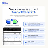Aluminum Free Sodium Bicarbonate Capsules for Athletic Performance & Recovery - Pure Organic Use Bicarbonato de Sodio with Electrolyte Support - Delayed Release Buffer Supplement 120 Caps
