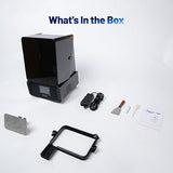HeyGears Reflex RS Resin 3D Printer, High Contrast Ratio of 566:1, Delivering ±2μm High Precision and 4.5s/Layer High Speed Printing