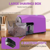 Electric Pencil Sharpener, Fast & Hands-Free, 10K+ Uses, 5 Nibs, Fully Automatic Pencil Sharpener for Classroom,
