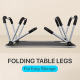 Lap Tables for Adults & Kids - Suitable Tablet and Laptop Stand for Bed - Include iPad Slot and Cup Holder