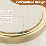 onlcuk Automatic Motion Sensor Bathroom Trash Can with Lid, 2.8 Gallon Touchless