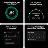 WHOOP Life – 12-Month Membership – MG Device – Health & Fitness Tracker – Blood Pressure Insights, Activity Tracking – ECG Software – 14+ Days Battery Life