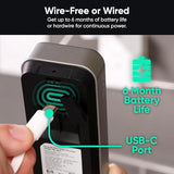 Wyze Battery Video Doorbell Wireless Camera, 1536x1536 HD+ with Color Night Vision, 2-Way Audio, 1:1 Head-to-Toe View